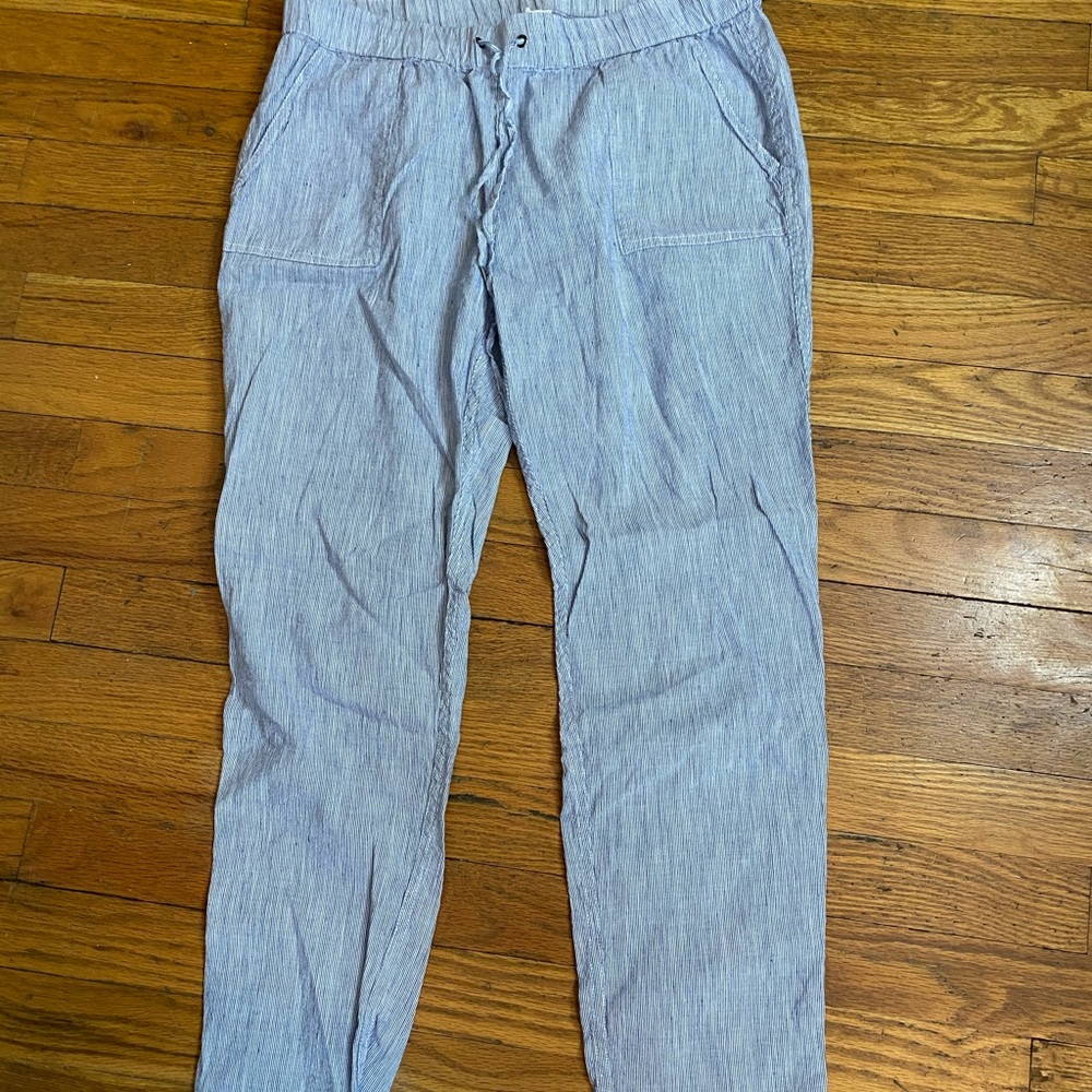 Joie linen drawstring jogger pants